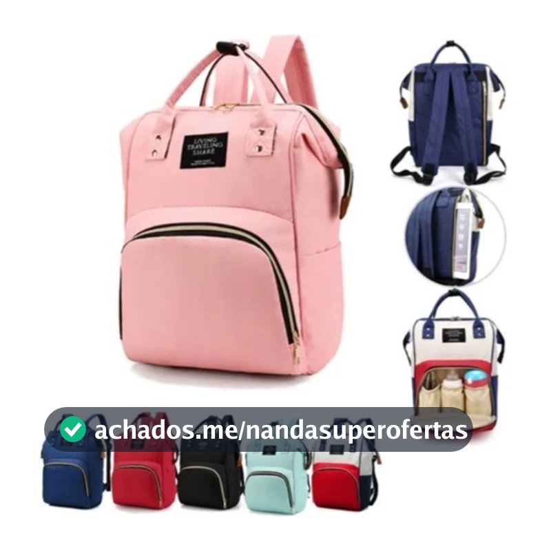 Mochila Maternidade Bolsa Mamãe Bebê Multifunção  JorgeStore