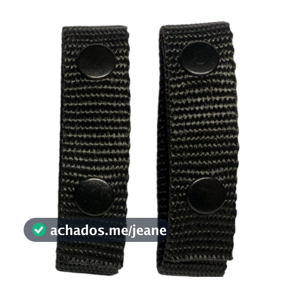 Presilhas Para Cinto Modular Tático Invictus Kit 2 Unidades