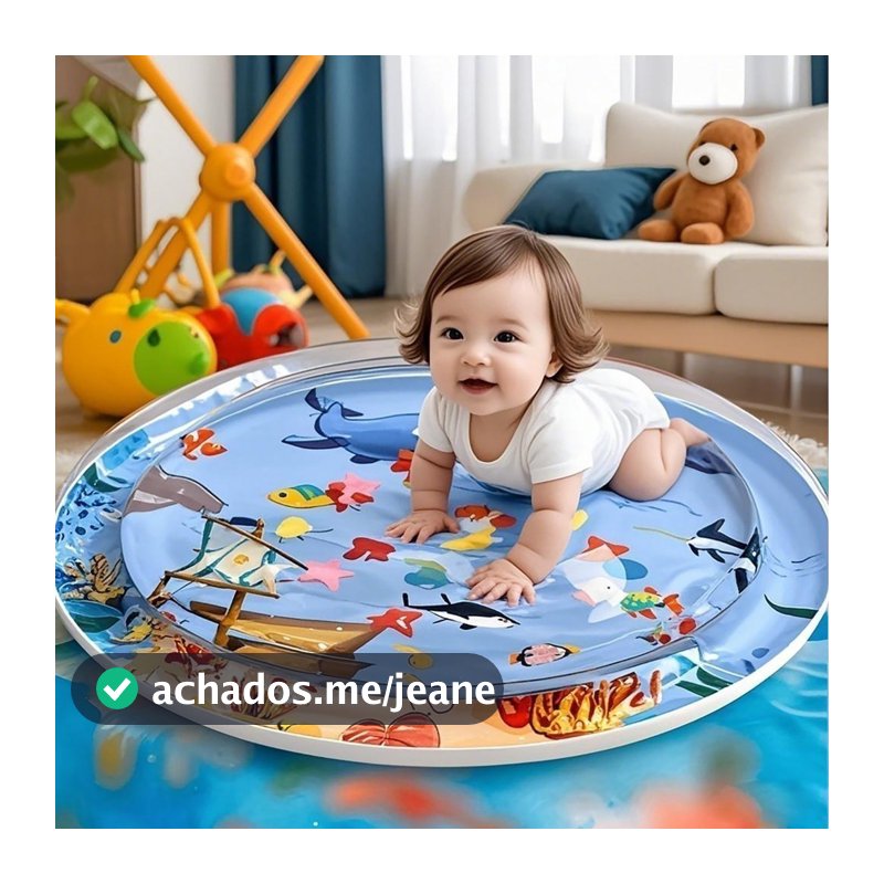 tapete do jogo da água do bebê - água inflável para bebê infantil,Tapete inflável para centro atividades para bebês