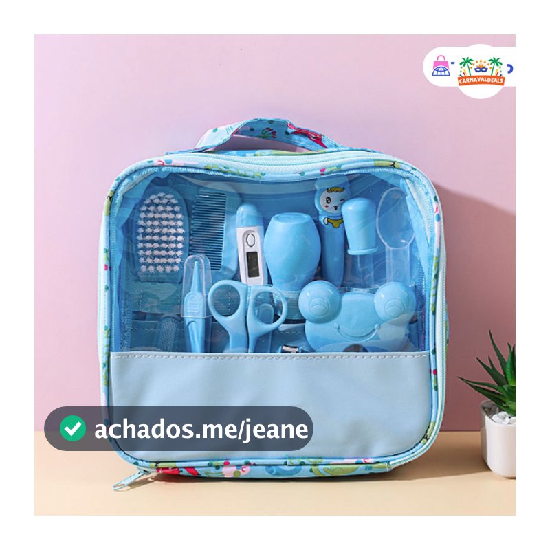 Conjunto de cuidados essenciais para bebês recém-nascidos - todas as unhas e articulações saudáveis 13 peças