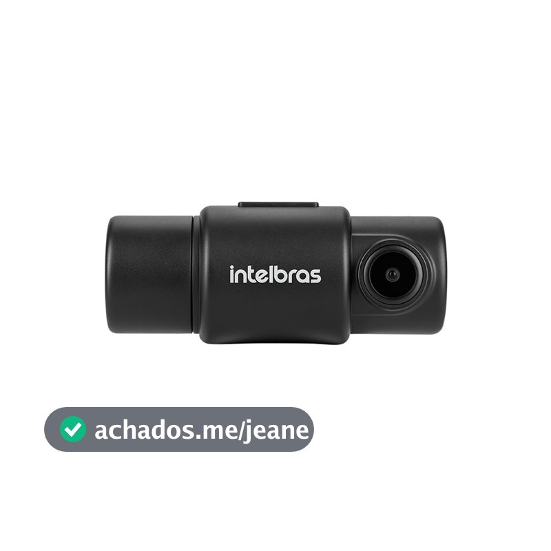 Câmera Veicular Resolução 2K+ Duo DC 3201 Preto Intelbras