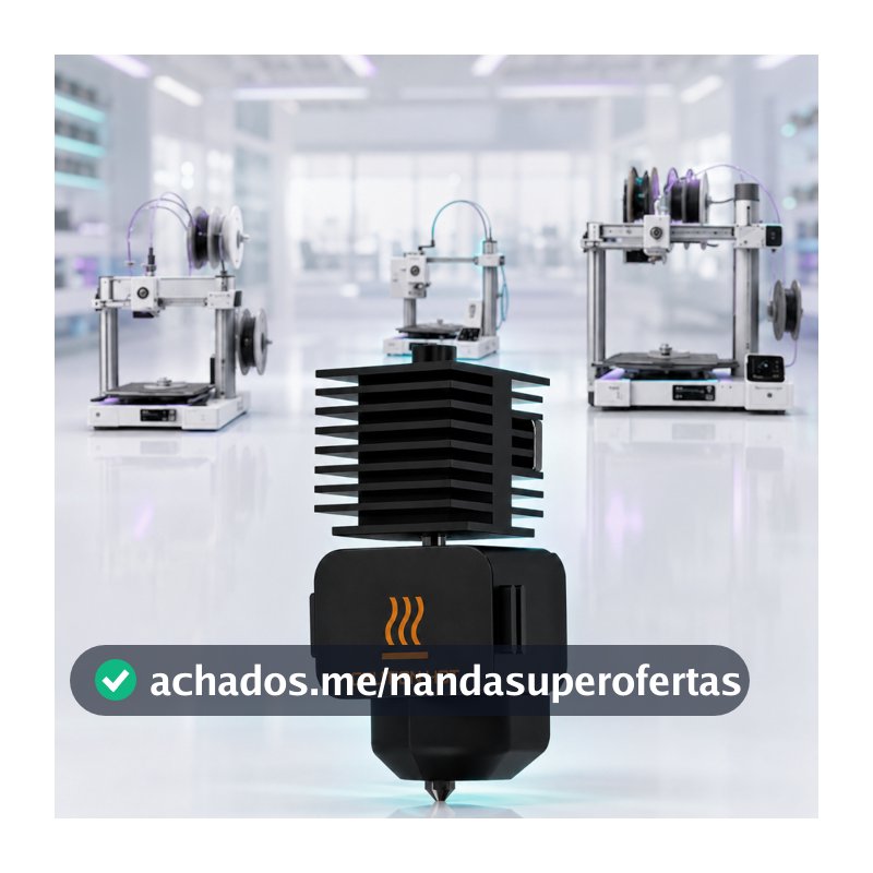 Hotend A1 A1 Mini A2L 0,2 0,4 0,6 0,8 Kit Completo  para Impressora 3D Bico com rosca