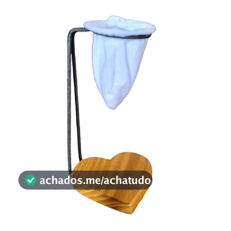 20 coadores de café + 20 filtros (Base coração)