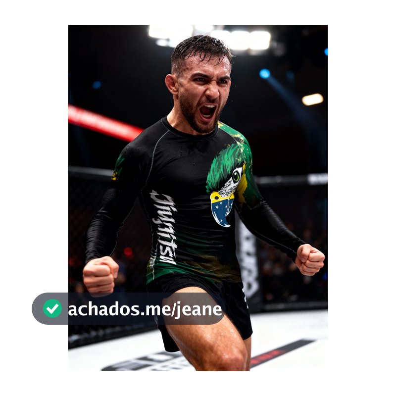 Rashguard Jiu Jitsu NoGi Brasil  Camisa de Compressão Arara Brazilian Jiu-Jitsu MMA Treino Grappling