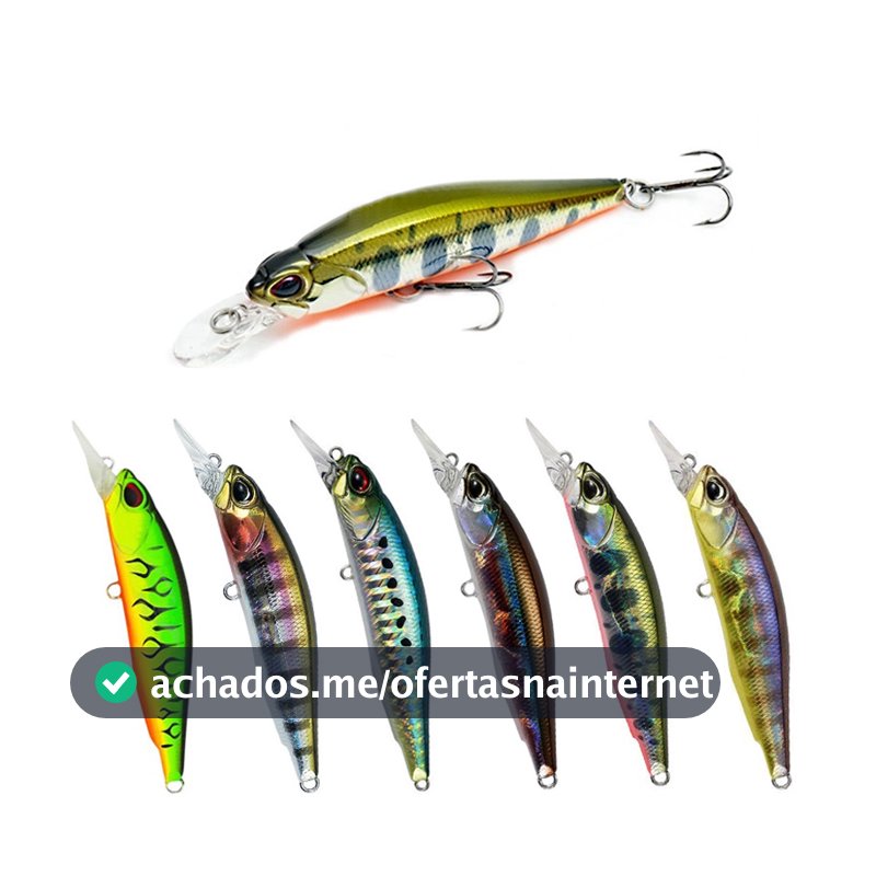 Isca artificial  minnow Suspend 5g/8.4g Suspensa Peixinho Pesca Marítima iscas artificiais para tucunaré isca de pesca garateia