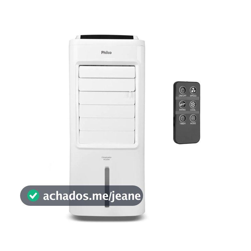 CLIMATIZADOR  DE AR PORTATIL PHILCO  3 EM 1 PCL05A 127V