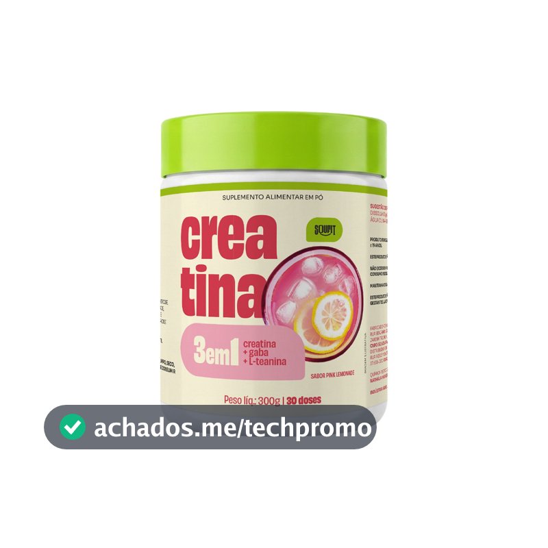 Creatina Monohidratada 300g Soufit Pink Lemonade