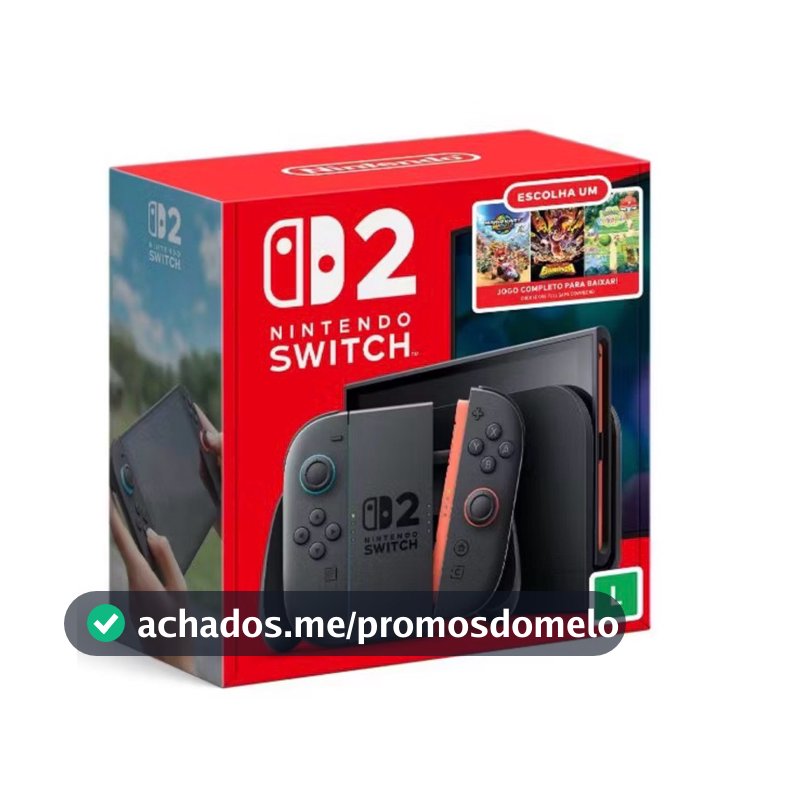 Nintendo Switch 2 lcd 256gb novo