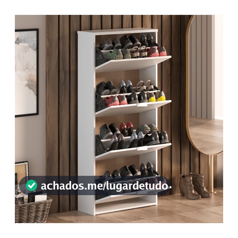 Armário Sapateira Safira 4 Portas