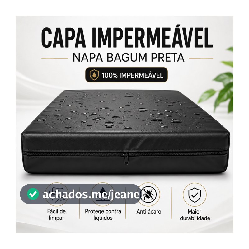 Casal Impermeável Hospitalar Napa Premium Vários Tamanhos Protetor De Colchão