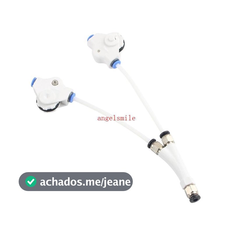 Ace 2 Em 1 Adaptador Alimentador De Impressora 3D Tipo Y Guia De Filamento De Rolo Manual Com Tubos Duplos E Conectores