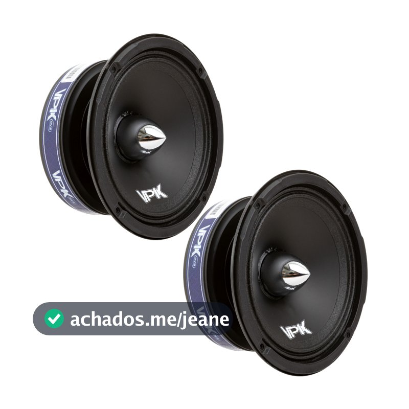Alto Falante 6 Polegadas QVS 600w Rms 4 Ohms Mid Bass Porta de carro 6-34VPK Som Automotivo