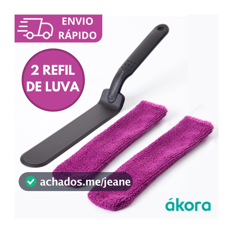 Kit Limpa Box e Blindex Limpador De Vidro Limpeza de Vãos Cantos AKORA