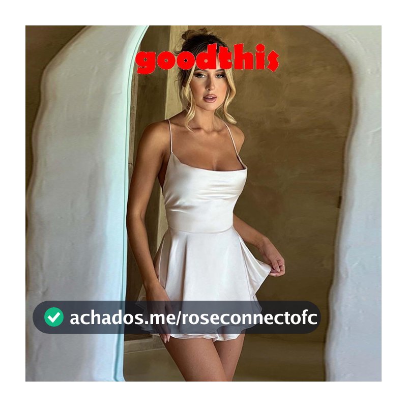 GOODTHIS Mini Vestido , Macacão Sem Mangas , Feminino De Cor Sólida Com Alça Espaguete E Amarração