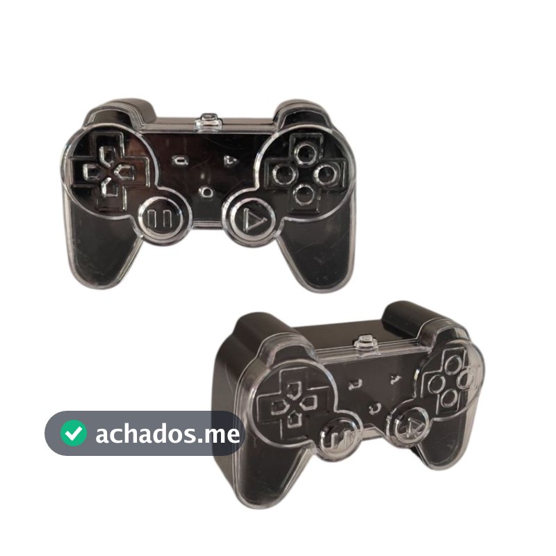 Kit Controle VideoGame Minecraft Roblox Jogos Lembrancinha Baleiro Tubete Acrilico Aniversário Decoração Festa Joystick