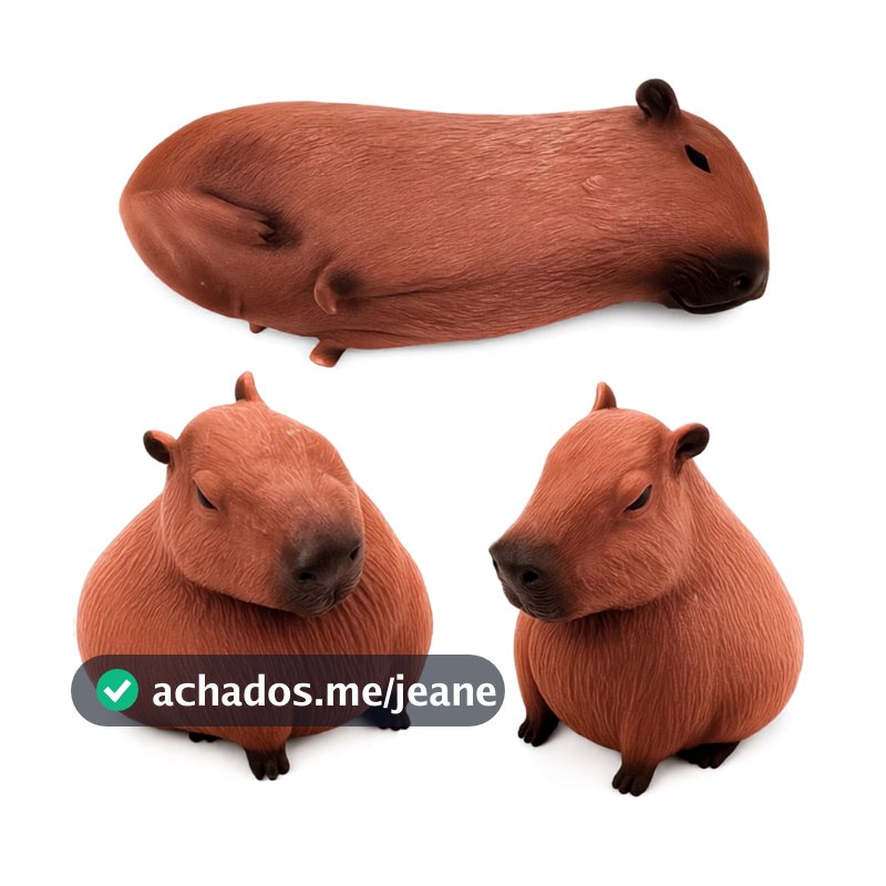 Capivara Squishy Estica Divertida Brinquedo Macio Esmagar Anti-Stress Flexível Fidget Toy Sensorial