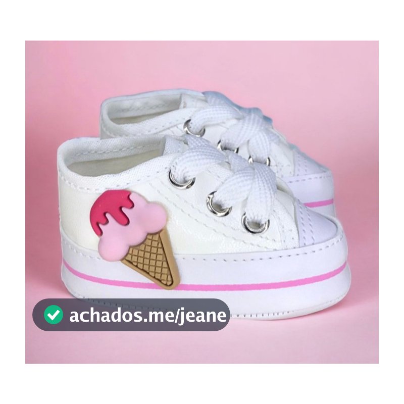 Tênis Bebê Menina Menino Sapatinho Recém Nascido Confortável Mesversário Batizado Passeio Estilo Casual