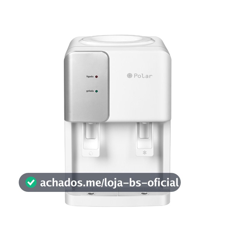 Bebedouro Eletrônico Polar Branco - Água Natural e Gelada