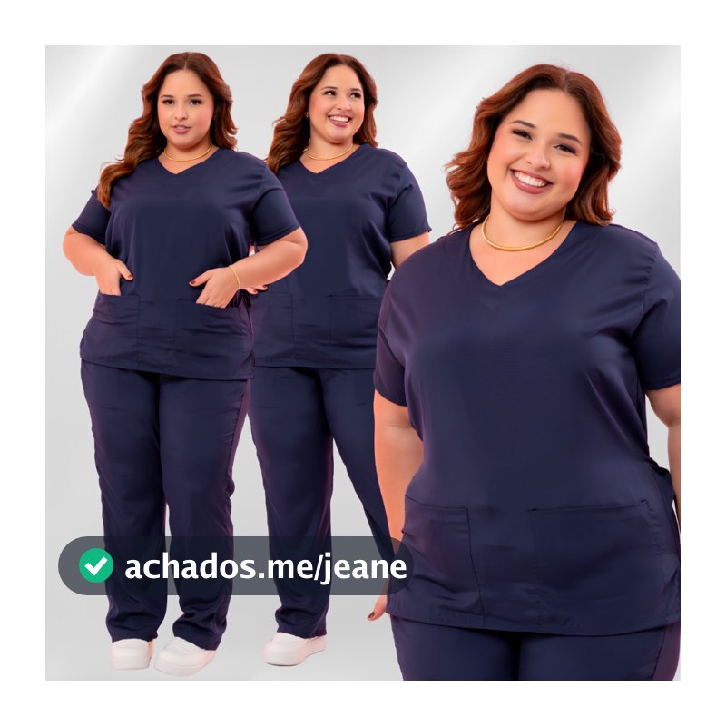 Pijama Cirurgico Feminino Masculino Plus Size Scrub Hospitalar Com Elastano Luxo Confortavel