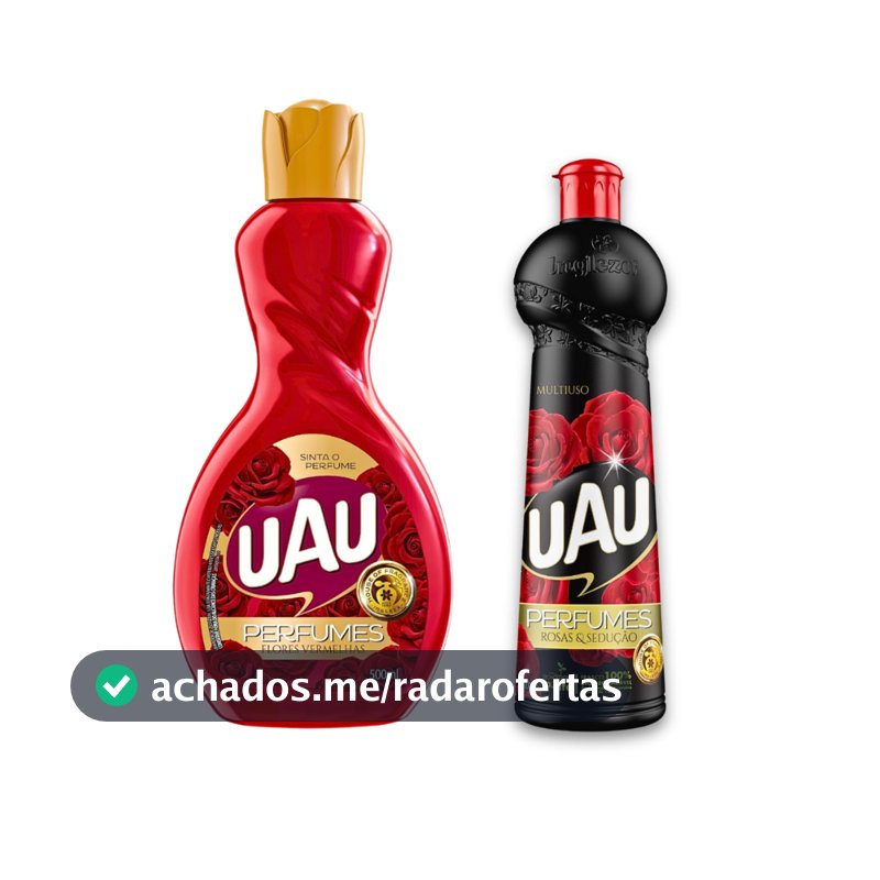 Kit Rosas e Sedução - Limpador 500ml + Multiuso