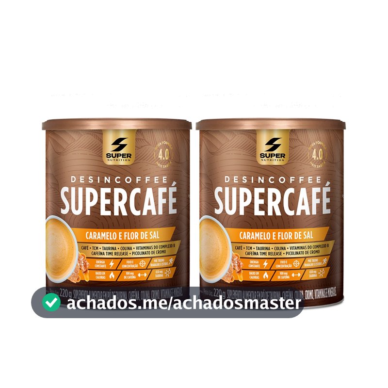 Kit 02 Desincoffee Supercafé Caramelo Flor Sal