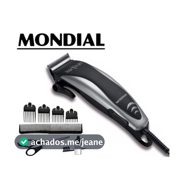 Máquina De Cortar Cabelo Pelo Barba Hair Stylo Cr-02 Mondial