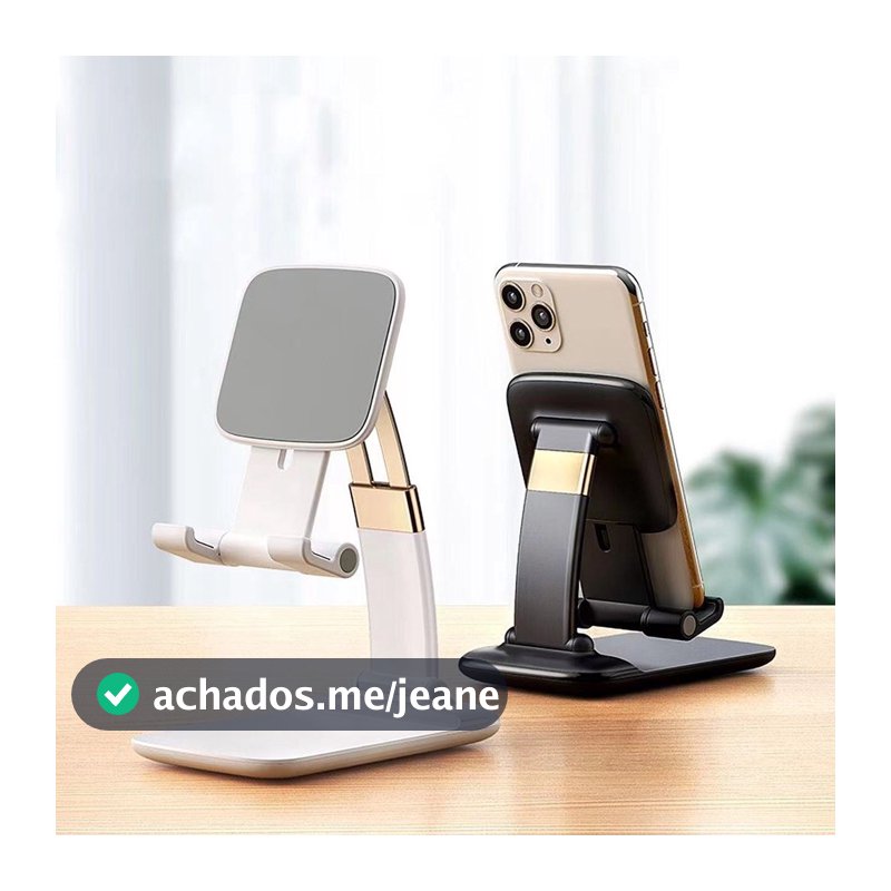 suporte celular de mesa dobrável pequeno compativel todas celulares
