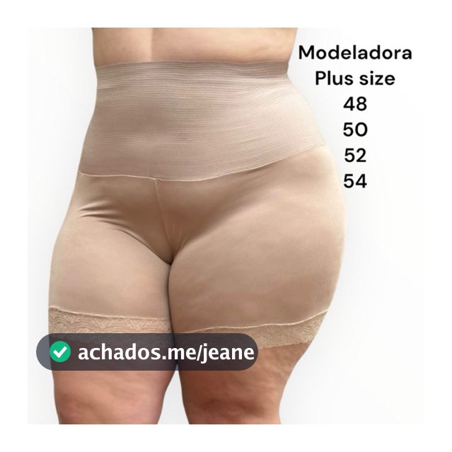 Short Cinta Modeladora alta Compressão plus size Reduz Medidas pos Parto usar debaixo do vestido segunda pele