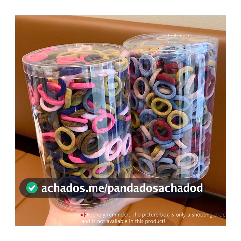 Crianças Faixas De Cabelo Conjunto Macio Elástico Sem Emaranhado Suave Rabo De Cavalo Laços Para Meninas Uso Diário 100