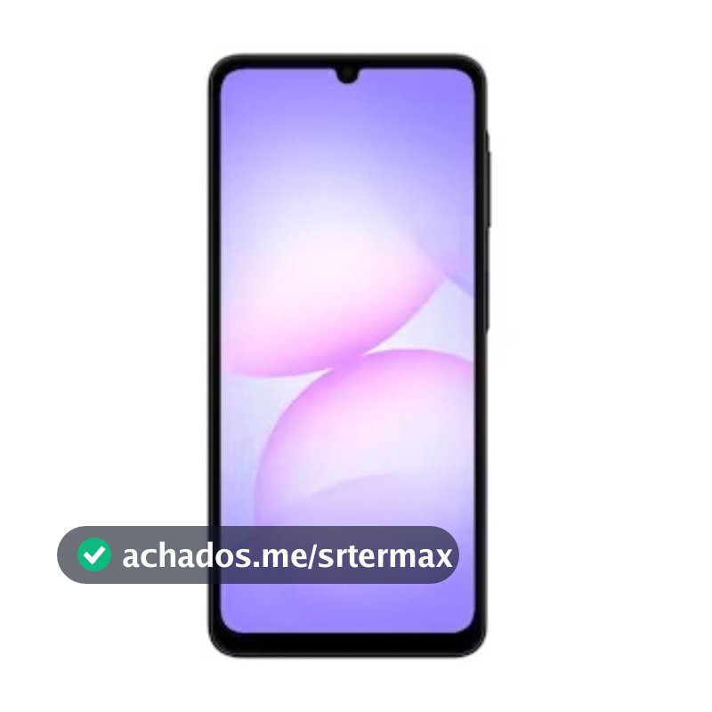 Smartphone A07 256GB 8GB RAM 4G Câmera Traseira Dupla 50MP e Câmera Frontal 8MP Samsung