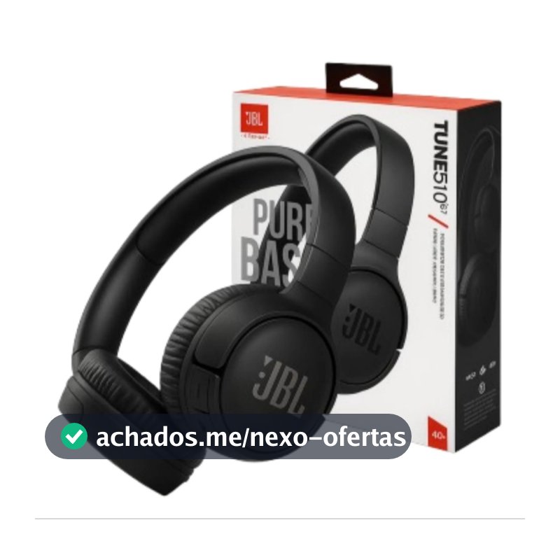 Fone de Ouvido Bluetooth Sem Fio J760- Cancelamento de Ruído Conforto