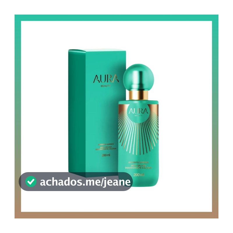 Body Splash Aura Beauty Afrodite Garden 200ml