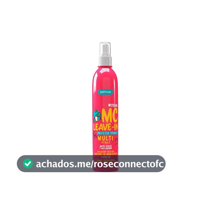 Mc Leave-In Multi 11 em 01  Soft Hair #Crush 290ml