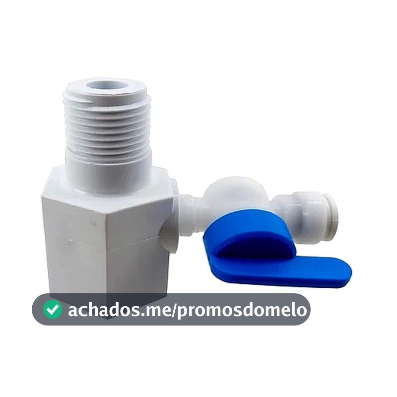 Registro Adaptador valvula Torneira Purificador Consul W10727681 CPB33 CPB34 CPC30 CPC31 CPB36