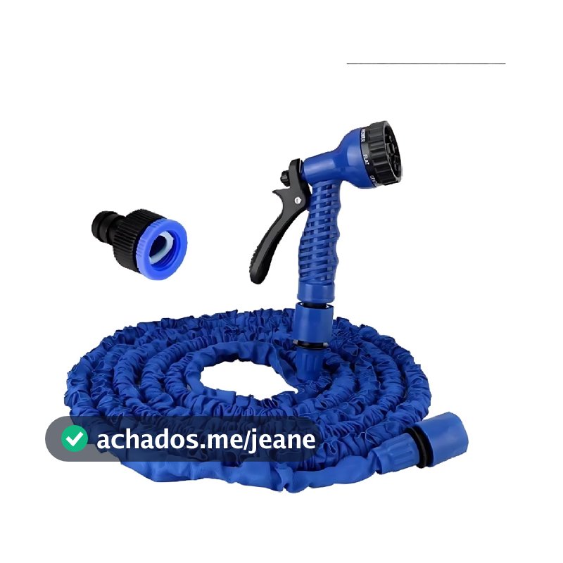 Mangueira Retrátil Ajustável 15m / 30m – Compacta e Fácil de Guardar