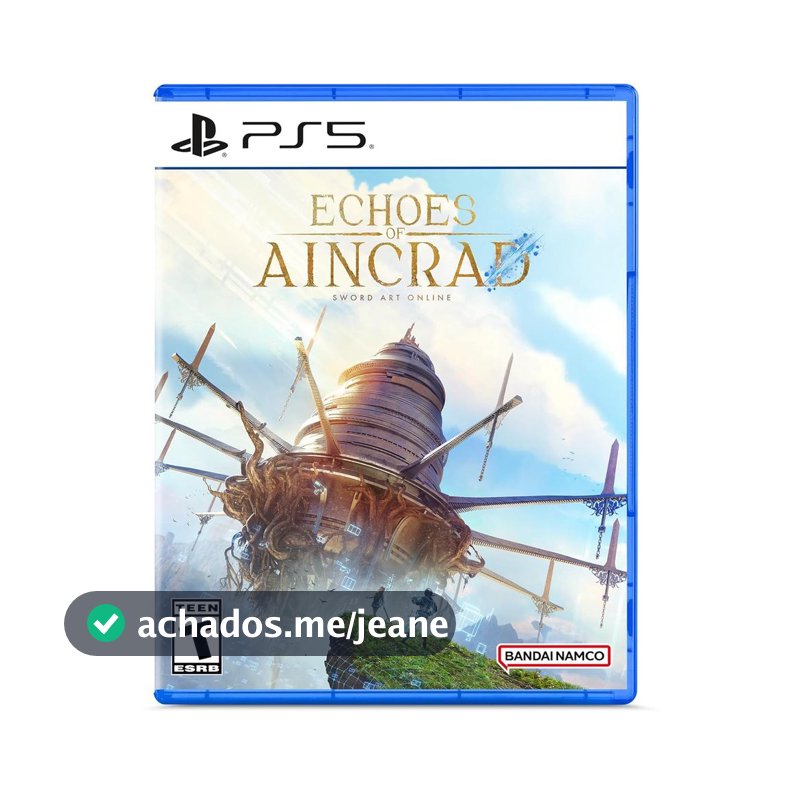 Sword Art Online Echoes Of Aincrad PS5 Midia Fisica