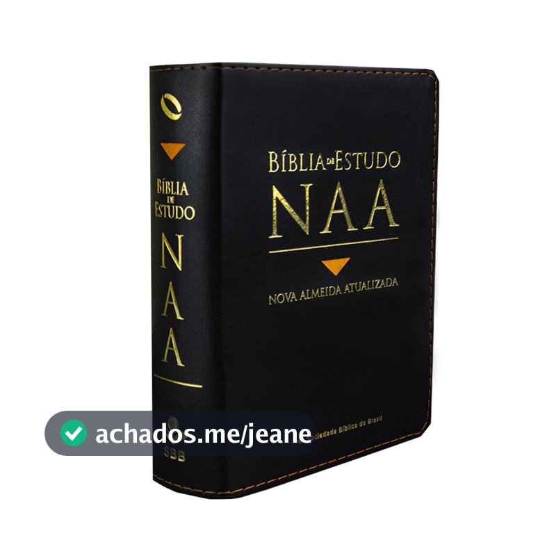 Bíblia de Estudo NAA Nova Almeida Atualizada - Media