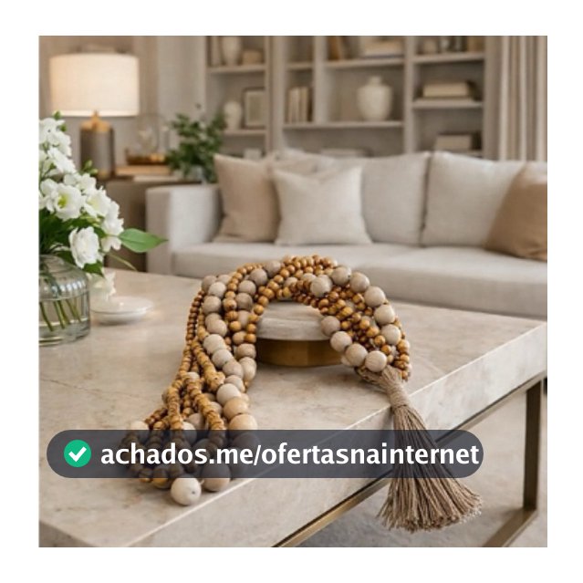 Colar de Mesa Decorativo em madeira Barroco grosso madeira decoração sala rack aparador 6 camadas
