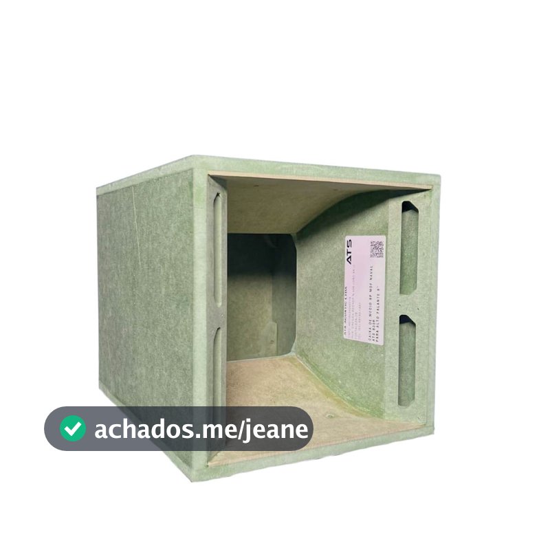 CAIXA PARA MÉDIO GRAVE 8 POLEGADAS MDF ULTRA ATS 830R