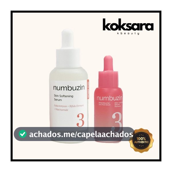 numbuzin no.3 skin softening serum 50ml, 30ml