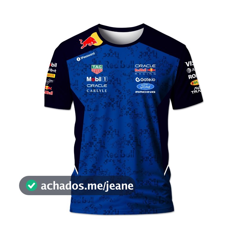 Camiseta Dryfit Red bull Formula 1 corrida