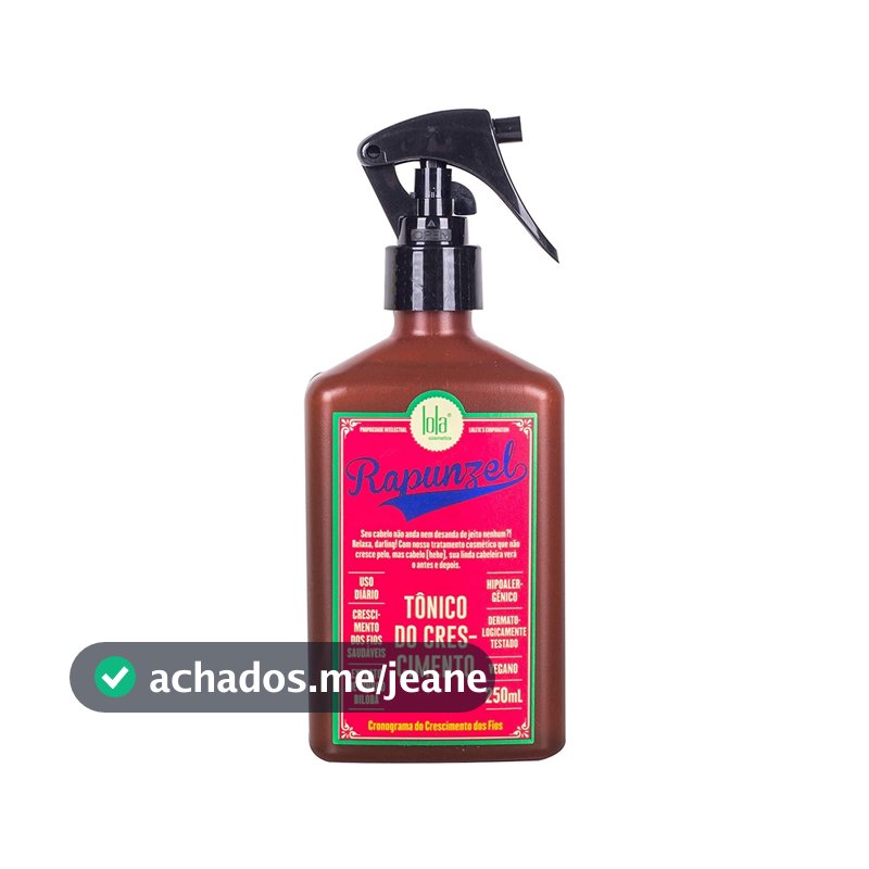 Lola Rapunzel Tônico de Crescimento 250ML