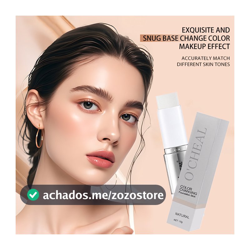 O'Cheal Dual-Ended Foundation Concealer Stick Coreano Beauty Fórmula Que Muda De Cor Com Cápsulas De Colágeno Maquiagem