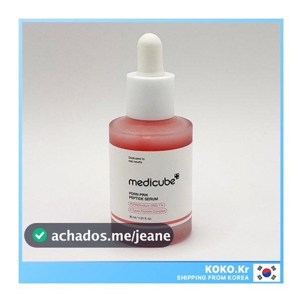 Medicube PDRN Pink Peptide Serum 30ml/50ml Recarga (Sem Caixa) Com Brindes
