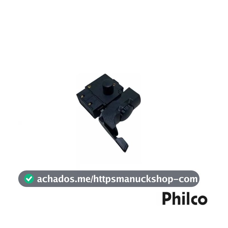 Gatilho Chave Botão Furadeira Philco PFU01 PFU02 PF03 6A 250