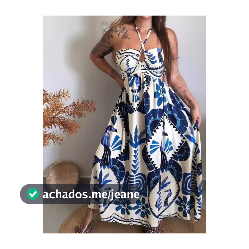 Moda requintada estampa com gravata elegante vestido feminino（28468）