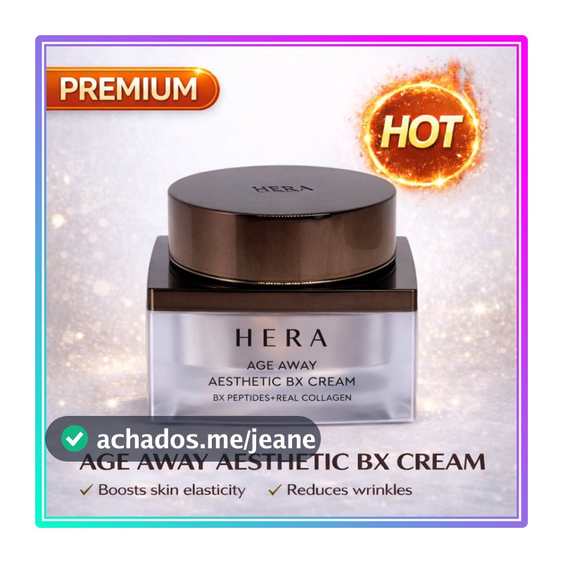 [HERA] Age Away Estético BX Creme Peptídeos Colágeno Real Anti Envelhecimento Firmador Facial Coreano Cuidados Com A Pele 25ml # 229