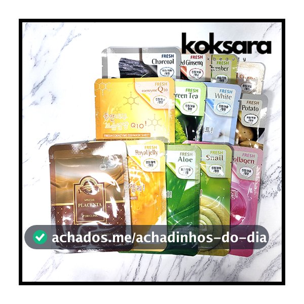 3w clinic fresh mask sheet 1ea 14 type korea mask sheet