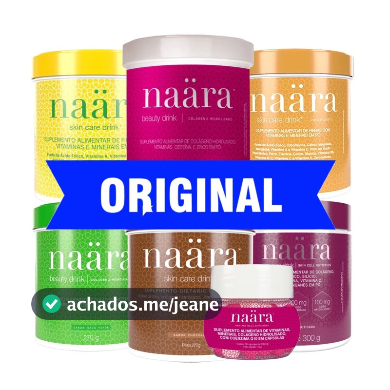 Colágeno Naara Hidrolisado com Verisol ORIGINAL Jeunesse