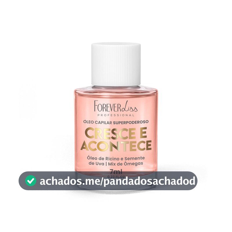 Óleo Capilar Superpoderoso Cresce E Acontece 7Ml